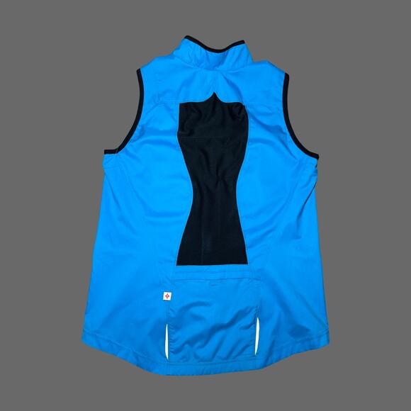 Specialized Deflect Cycling Vest Women's Size M NWT Neon Blue/Black - Picture 7 of 9